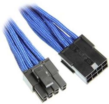 Napájecí prodlužovací kabel Bitfenix BFA-MSC-62PEG45BK-RP, [1x PCI-E zástrčka 8-pólová (6+2) - 1x PCI-E zásuvka 8-pólová], 45.00 cm, modrá, černá