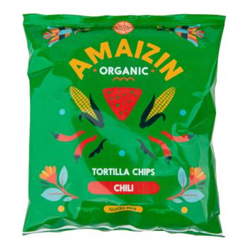 Chipsy kukuřičné chilli 75 g BIO AMAIZIN