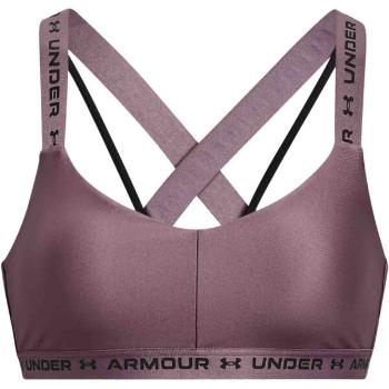 Under Armour CROSSBACK LOW Dámská podprsenka, fialová, velikost