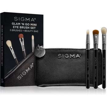 Sigma Beauty Glam N Go sada štětců s taštičkou