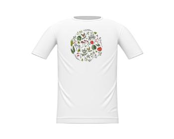 Dětské tričko květiny pattern