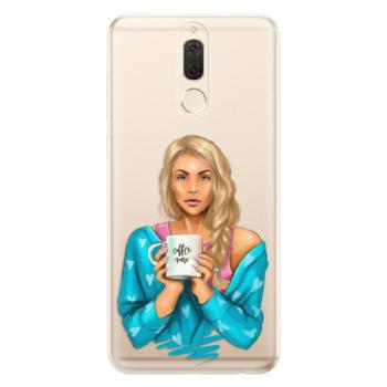 Odolné silikonové pouzdro iSaprio - Coffe Now - Blond - Huawei Mate 10 Lite