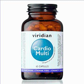 Viridian Cardio Multi 60 cps (Multivitamín pro kardiovaskulární systém)