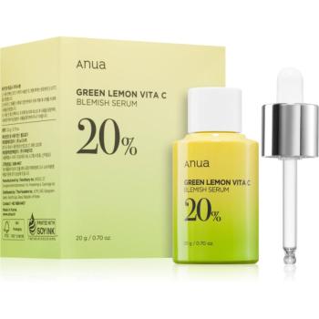 Anua Green Lemon Vita C Blemish Serum rozjasňující sérum s vitaminem C pro problematickou pleť, akné 20 ml