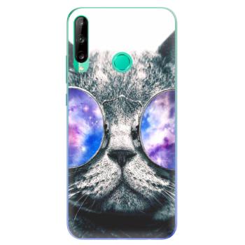 Odolné silikonové pouzdro iSaprio - Galaxy Cat - Huawei P40 Lite E