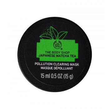 The Body Shop Japanese Matcha Tea Pollution Clearing Mask 15 ml pleťová maska pro ženy na všechny typy pleti