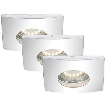 Briloner 7239-038 - SADA 3x LED Koupelnové podhledové svítidlo ATTACH 3xGU10/4W/230V IP44 (96458)