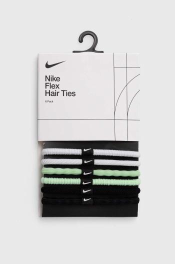 Vlasové gumičky Nike 6-pack černá barva