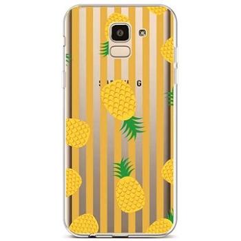 TopQ Samsung J6 silikon Pineapples 37906 (Sun-37906)