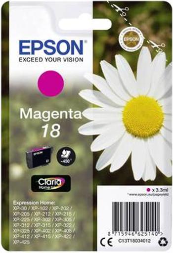 Epson Ink T1803, 18 originál purppurová C13T18034012