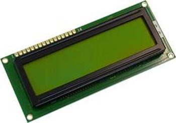 LCD displej Display Elektronik DEM16214SYH-LY, 16 x 2 Pixel, (š x v x h) 100 x 42 x 10.1 mm, žlutozelená