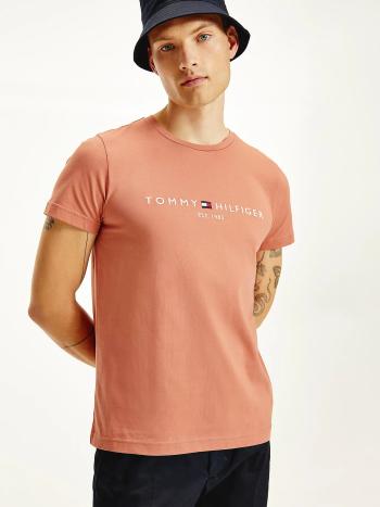 Tommy Hilfiger pánské starorůžové tričko