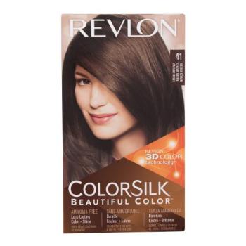 Revlon Colorsilk Beautiful Color 59,1 ml barva na vlasy pro ženy 41 Medium Brown na barvené vlasy; na všechny typy vlasů