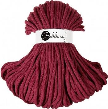 Bobbiny Jumbo 9 mm 100 m Wine Red Šňůra