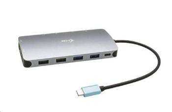 i-Tec USB-C Metal Nano 3x Display Docking Station + Power Delivery 100W C31NANODOCKPROPD, C31NANODOCKPROPD