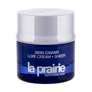 La Prairie Skin Caviar Luxe Cream Sheer 50 ml denní pleťový krém pro ženy na všechny typy pleti; zpevnění a lifting pleti; na dehydratovanou pleť