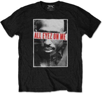 2Pac Tričko Unisex All Eyez Black M