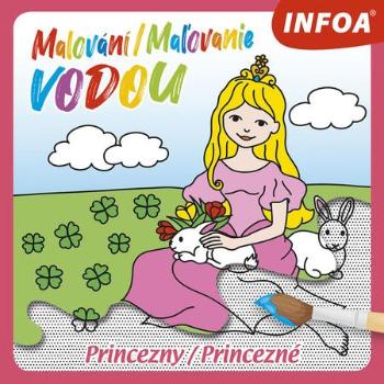 Malování/Maľovanie vodou Princezny/Princezné