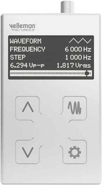 Generátor funkcí napájený akumulátorem Velleman HPG1MK2 1kanálový bez certifikátu