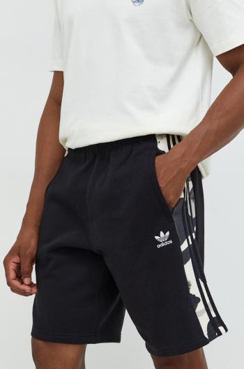 Kraťasy adidas Originals pánské, černá barva