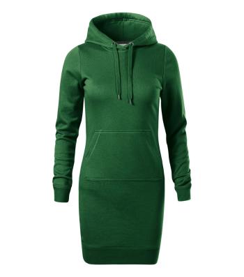 MALFINI Dámské šaty Snap - Lahvově zelená | L