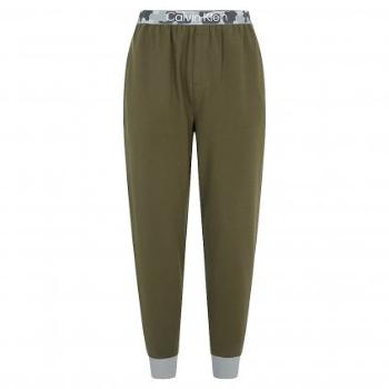 Calvin Klein Calvin Klein pánské khaki tepláky LOUNGE JOGGER