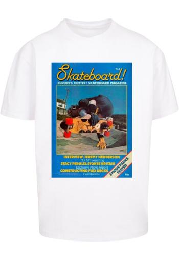 Mr. Tee The Skateboard Magazine Cover No 8 Oversize Tee white - L