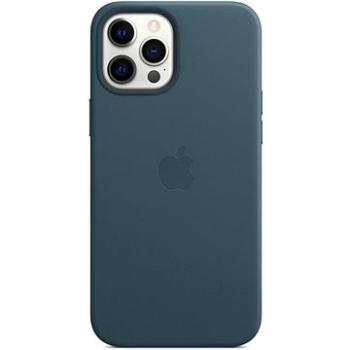 Apple iPhone 12 Pro Max Kožený kryt s MagSafe baltsky modrý (MHKK3ZM/A)