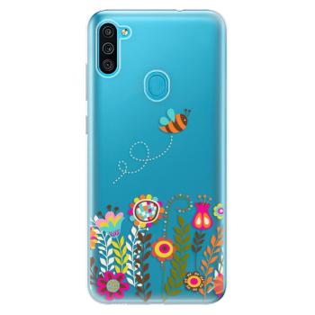 Odolné silikonové pouzdro iSaprio - Bee 01 - Samsung Galaxy M11