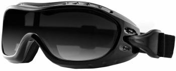 Bobster Night Hawk OTG Gloss Black/Smoke Moto brýle