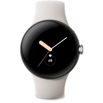 Google Pixel Watch 41mm Polished Silver/Chalk