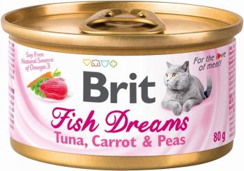 Brit Fish Dreams Tuna, Carrot &amp; Pea  - 24 x 80g