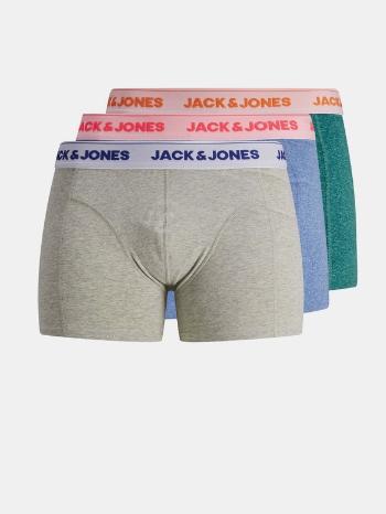 Jack & Jones Super Boxerky 3 ks Hnědá