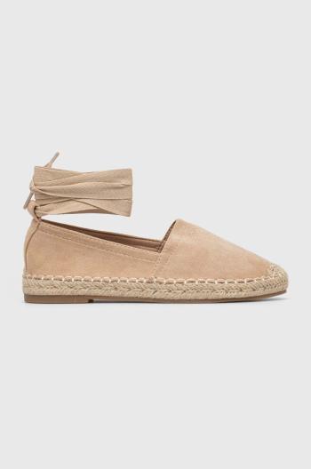 Espadrilky Answear Lab béžová barva