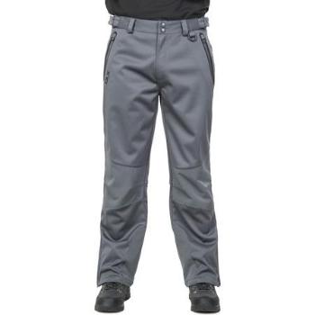 DLX Pánské softshellové nezateplené kalhoty Trespass HOLLOWAY, carbon, M