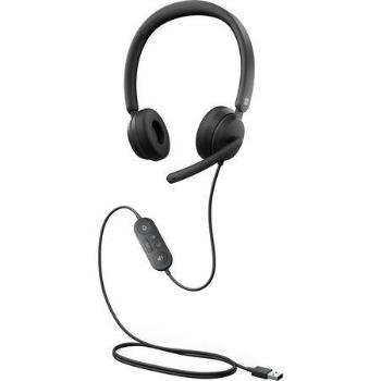 Microsoft Modern USB Headset, Black - NOVINKA 15.6.2021 - předobjednávky