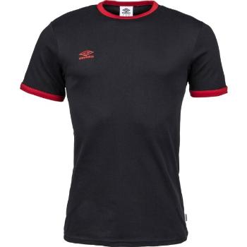 Umbro RINGER TEE Pánské triko, černá, velikost M