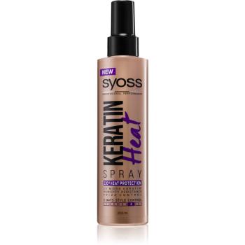 Syoss Keratin ochranný sprej pro tepelnou úpravu vlasů 200 ml