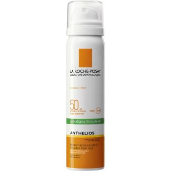 La Roche-Posay Anthelios osvěžující sprej na obličej proti lesku pleti SPF 50 75 ml