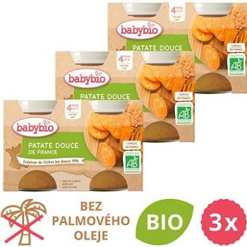 BABYBIO Sladké brambory 3× (2× 130 g) (BABY11797s)