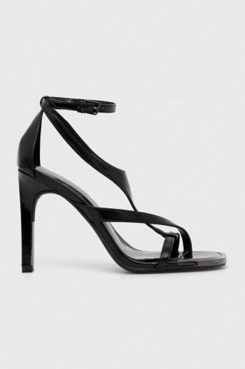 Sandály Dkny Audrey černá barva, K3304760