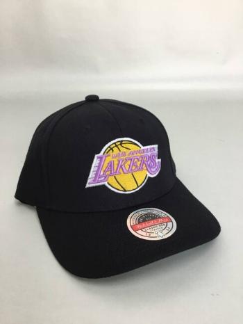 Mitchell & Ness snapback Los Angeles Lakers Team Logo High Crown 6 Panel Classic Red Snapback black - UNI