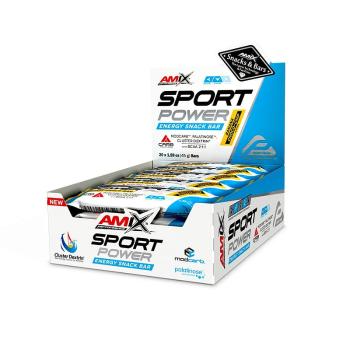 Amix Sport Power Energy Snack Bar Příchuť: Banana-Chocolate, Balení(g): 20x45g