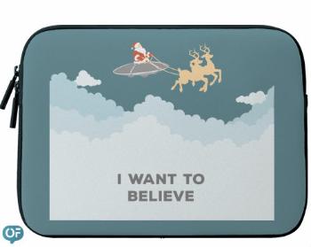 Neoprenový obal na notebook I WANT TO BELIEVE -The X-files