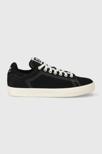 Semišové sneakers boty adidas Originals Stan Smith CS černá barva, ID2042