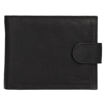 Pánská kožená peněženka Diviley Albert - černá