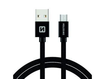 Kabel SWISSTEN 71522201 USB/Micro USB 1,2m Black