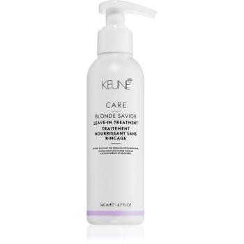 Keune Care Blonde Savior Treatment hydratační krém pro odbarvené vlasy 140 ml