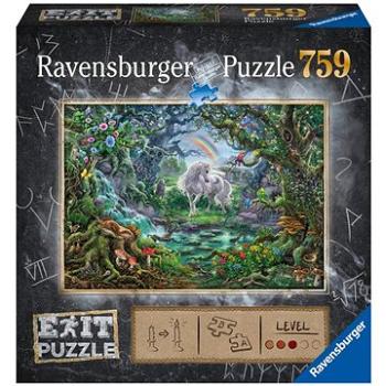 Ravensburger 150304 Exit Puzzle: Jednorožec 759 dílků (4005556150304)