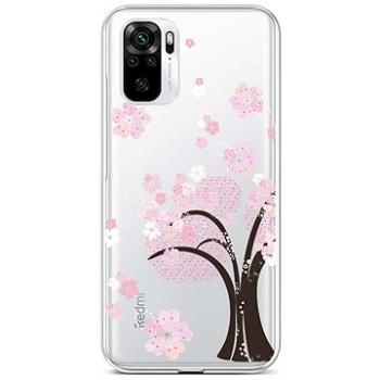 TopQ Xiaomi Redmi Note 10 silikon Cherry Tree 59016 (Sun-59016)